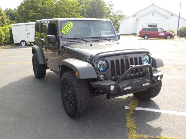 used 2017 Jeep Wrangler Unlimited car, priced at $17,999