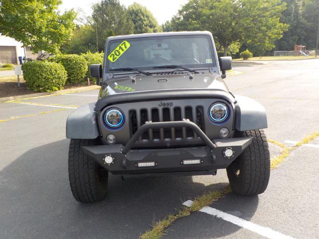 used 2017 Jeep Wrangler Unlimited car, priced at $17,999