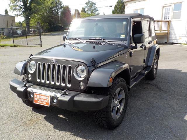 used 2018 Jeep Wrangler Unlimited car, priced at $17,997