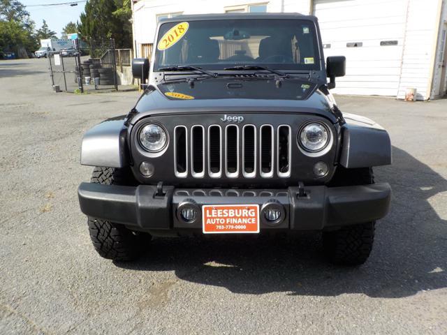 used 2018 Jeep Wrangler Unlimited car, priced at $17,997