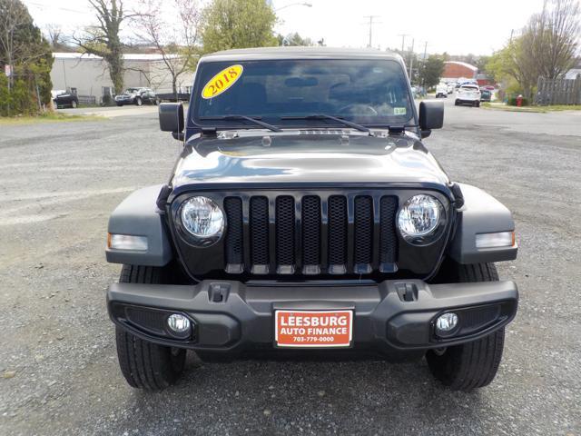 used 2018 Jeep Wrangler car, priced at $16,998