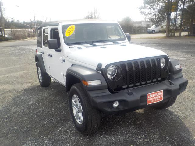 used 2020 Jeep Wrangler Unlimited car, priced at $19,998