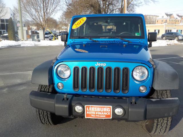 used 2015 Jeep Wrangler car, priced at $10,997