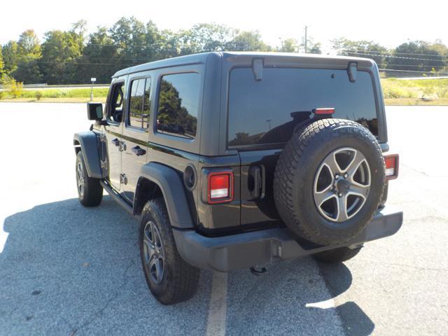 used 2021 Jeep Wrangler Unlimited car, priced at $22,997