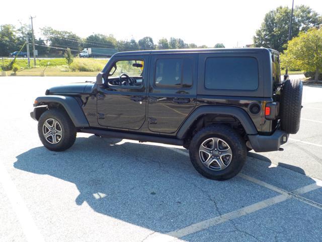used 2021 Jeep Wrangler Unlimited car, priced at $22,997