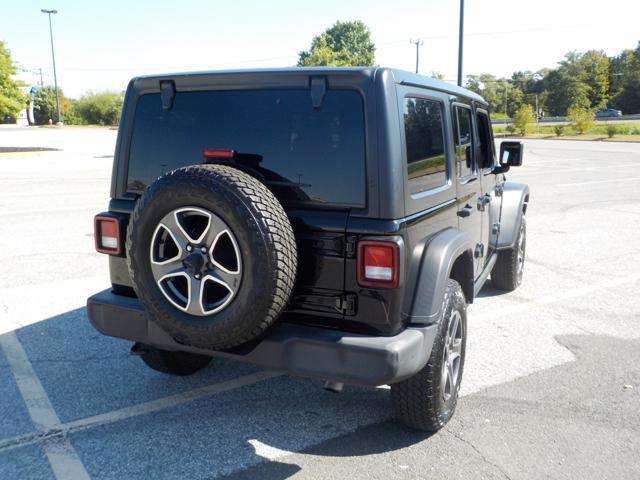 used 2021 Jeep Wrangler Unlimited car, priced at $22,997