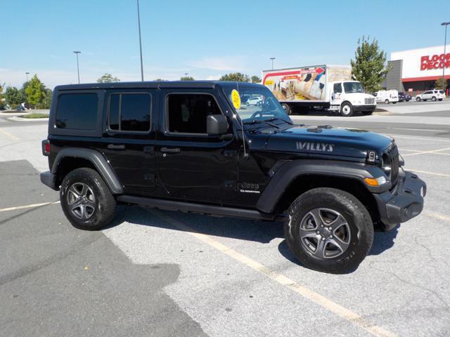 used 2021 Jeep Wrangler Unlimited car, priced at $22,997