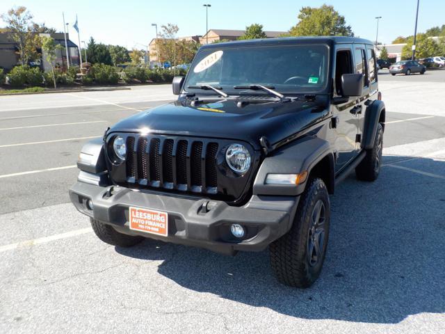 used 2021 Jeep Wrangler Unlimited car, priced at $22,997