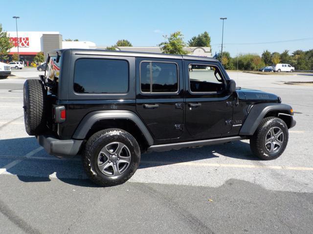 used 2021 Jeep Wrangler Unlimited car, priced at $22,997