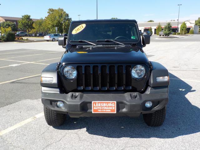 used 2021 Jeep Wrangler Unlimited car, priced at $22,997