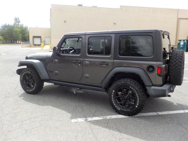 used 2021 Jeep Wrangler Unlimited car, priced at $21,998