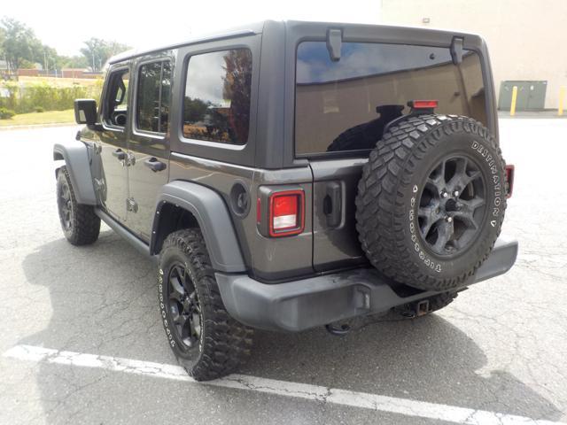 used 2021 Jeep Wrangler Unlimited car, priced at $21,998