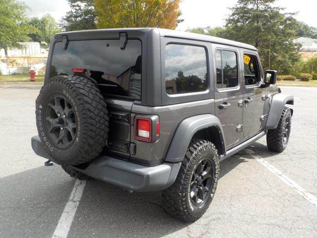 used 2021 Jeep Wrangler Unlimited car, priced at $21,998