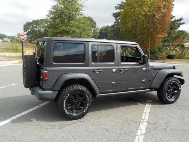 used 2021 Jeep Wrangler Unlimited car, priced at $21,998