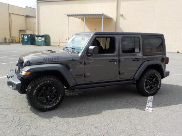used 2021 Jeep Wrangler Unlimited car, priced at $21,998