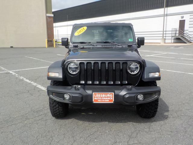 used 2021 Jeep Wrangler Unlimited car, priced at $21,998