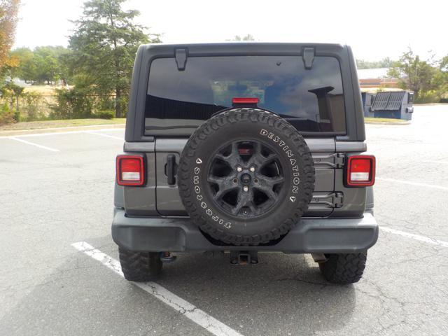 used 2021 Jeep Wrangler Unlimited car, priced at $21,998