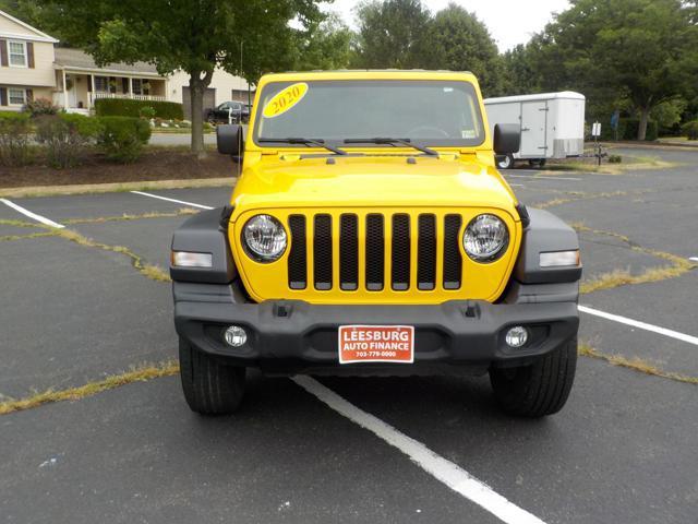 used 2020 Jeep Wrangler Unlimited car, priced at $24,999