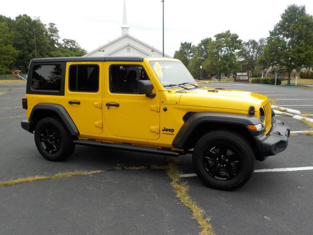 used 2020 Jeep Wrangler Unlimited car, priced at $24,999