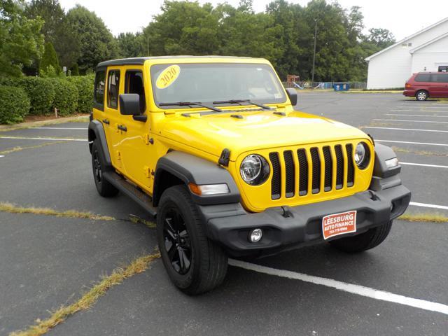 used 2020 Jeep Wrangler Unlimited car, priced at $24,999