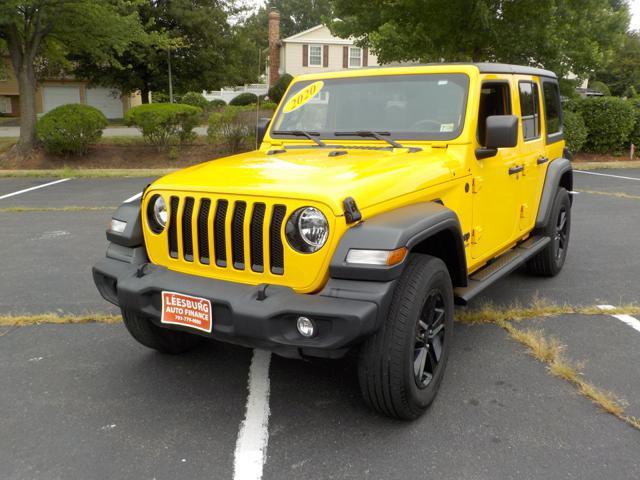 used 2020 Jeep Wrangler Unlimited car, priced at $24,999