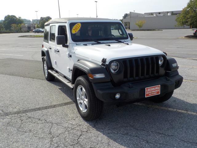 used 2022 Jeep Wrangler Unlimited car, priced at $24,999