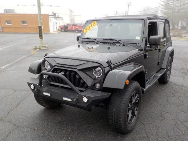 used 2018 Jeep Wrangler JK Unlimited car, priced at $17,997