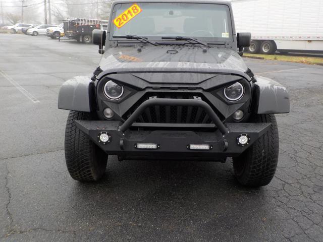 used 2018 Jeep Wrangler JK Unlimited car, priced at $17,997