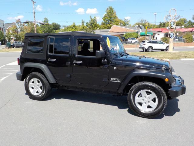 used 2018 Jeep Wrangler JK Unlimited car, priced at $14,999