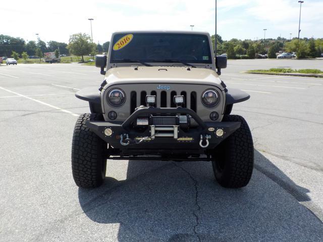 used 2016 Jeep Wrangler Unlimited car, priced at $19,999