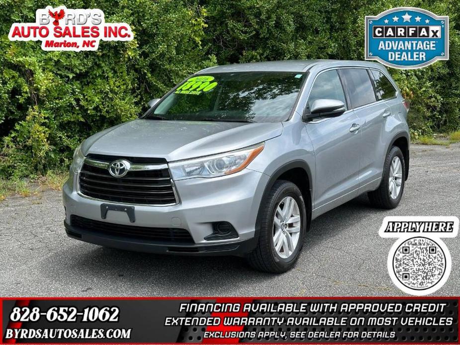 used 2016 Toyota Highlander car, priced at $17,990