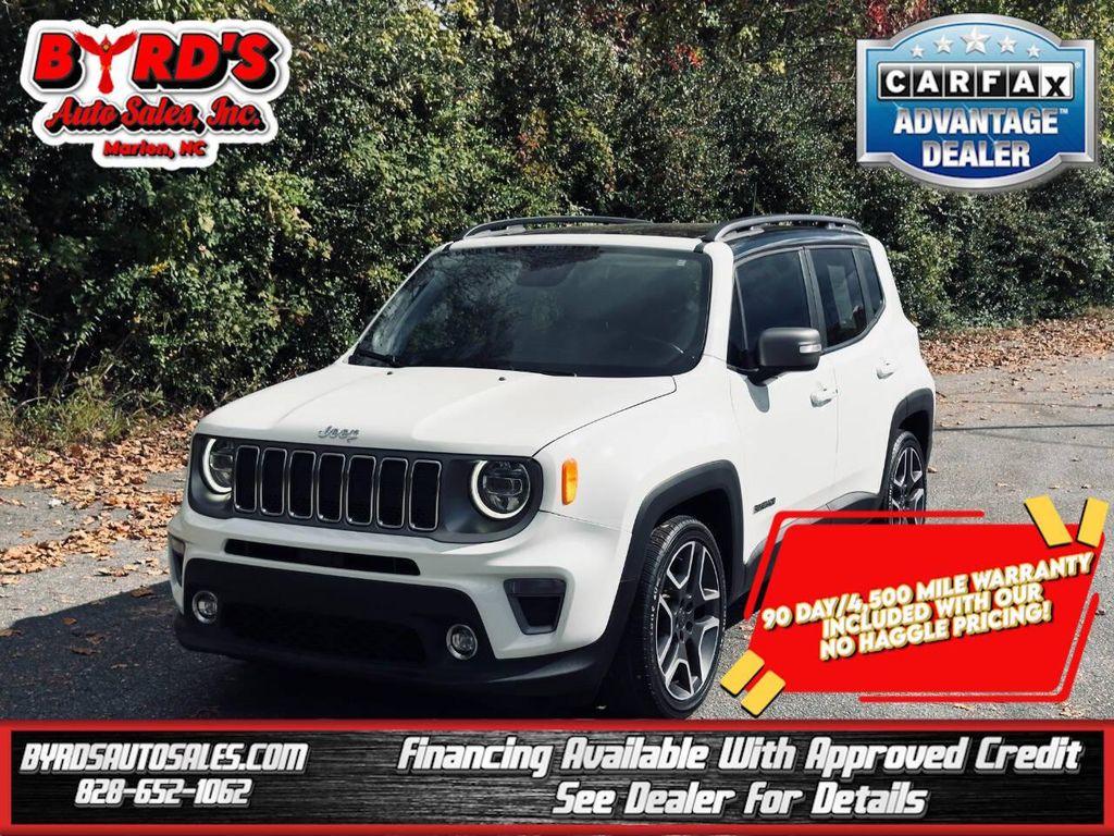 used 2019 Jeep Renegade car, priced at $17,500