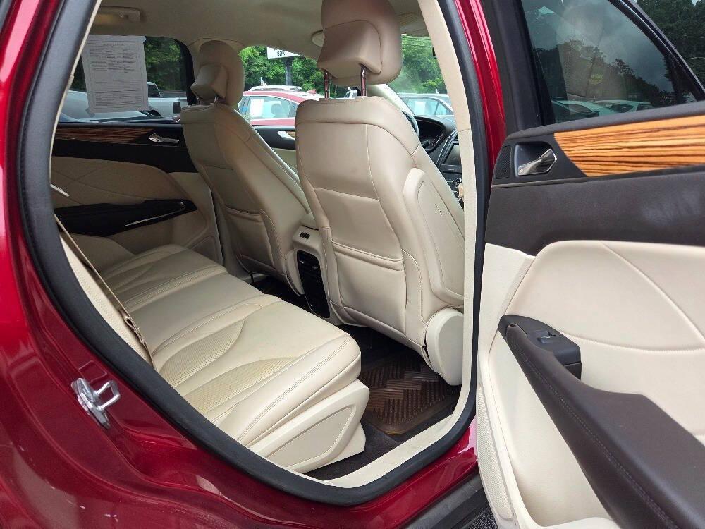 used 2015 Lincoln MKC car, priced at $13,800