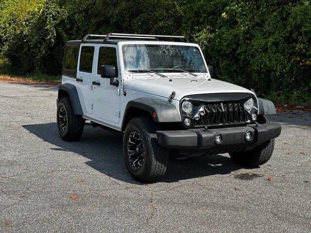 used 2017 Jeep Wrangler Unlimited car, priced at $18,500