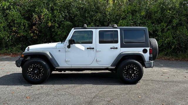 used 2017 Jeep Wrangler Unlimited car, priced at $18,500