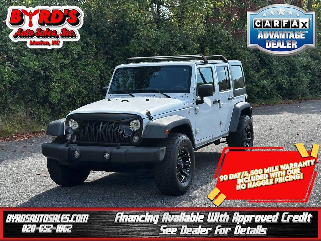 used 2017 Jeep Wrangler Unlimited car, priced at $18,500