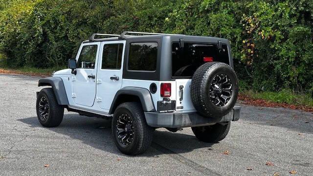 used 2017 Jeep Wrangler Unlimited car, priced at $18,500