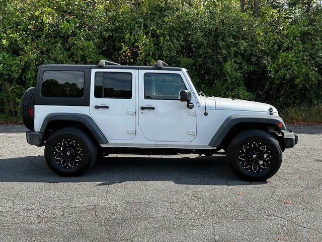 used 2017 Jeep Wrangler Unlimited car, priced at $18,500