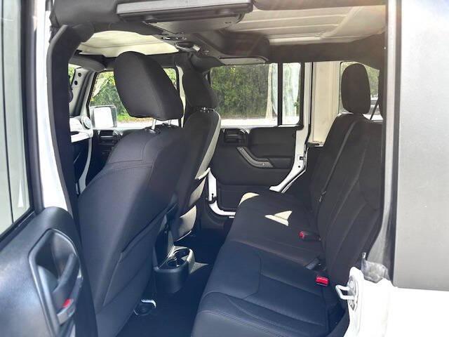 used 2017 Jeep Wrangler Unlimited car, priced at $18,500