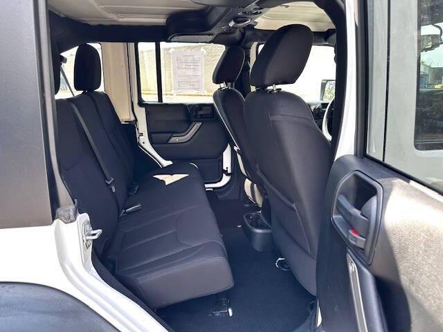 used 2017 Jeep Wrangler Unlimited car, priced at $18,500