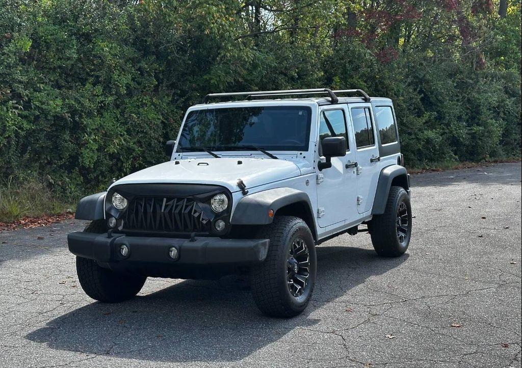 used 2017 Jeep Wrangler Unlimited car, priced at $18,500