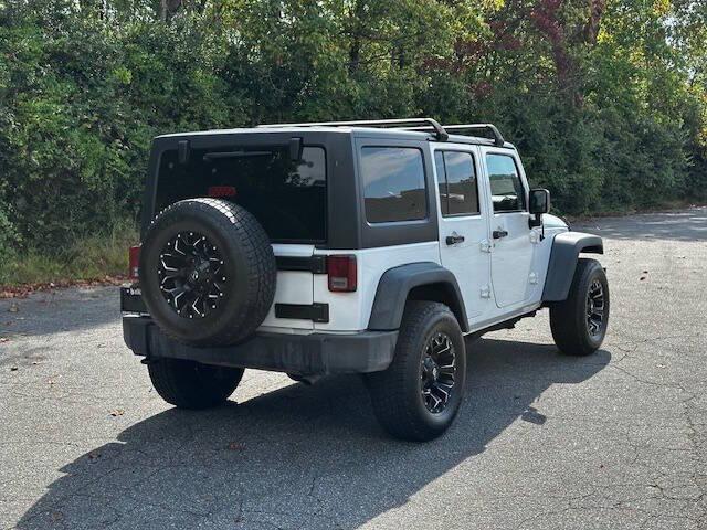 used 2017 Jeep Wrangler Unlimited car, priced at $18,500