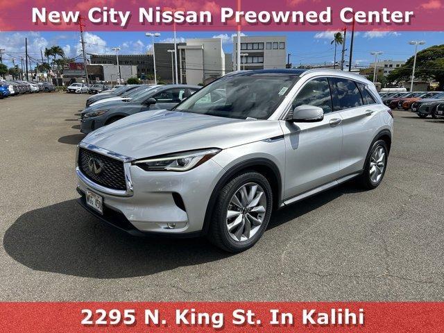 used 2021 INFINITI QX50 car, priced at $29,988