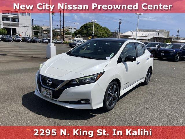 used 2018 Nissan Leaf car, priced at $13,988
