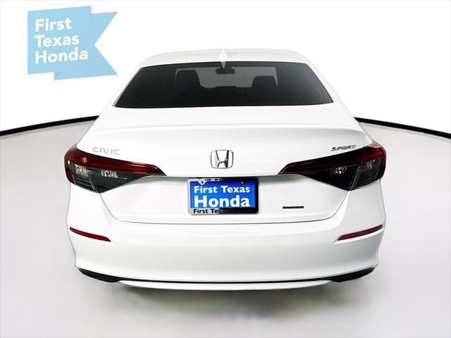 new 2025 Honda Civic Hybrid car, priced at $30,300