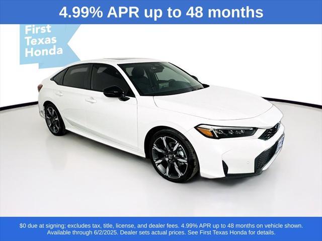 new 2025 Honda Civic Hybrid car, priced at $33,555
