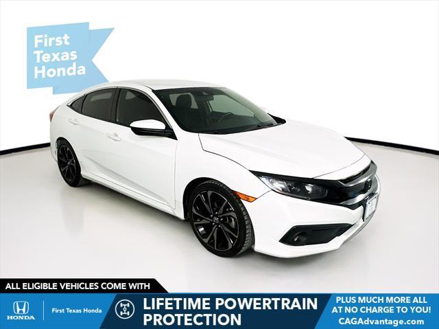 used 2021 Honda Civic car, priced at $19,961