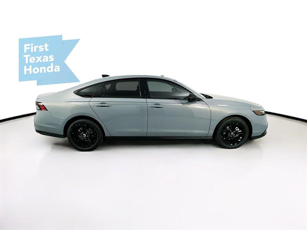 new 2025 Honda Accord car, priced at $30,878