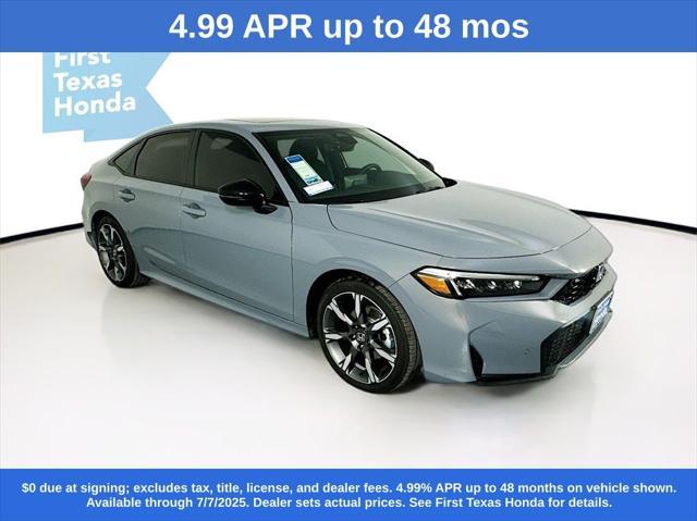 new 2025 Honda Civic Hybrid car, priced at $33,555