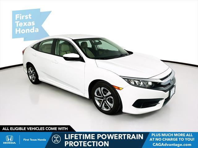 used 2018 Honda Civic car, priced at $16,497